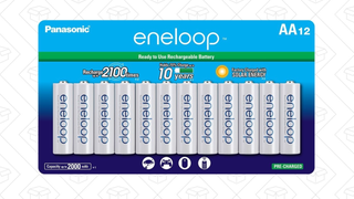 Pack con 12 pilas Eneloop AA | $29 | AmazonPack con 16 pilas Eneloop AA | $35 | Amazon